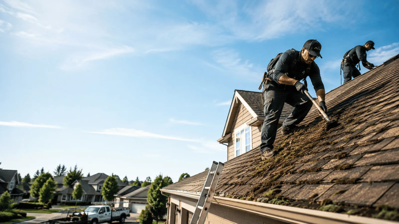 Roof Moss Removal in Butler, IL near me